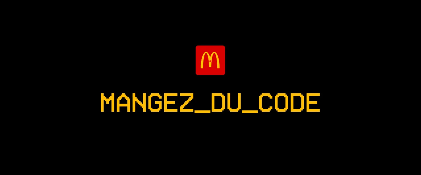 McDonald's - Mangez du code